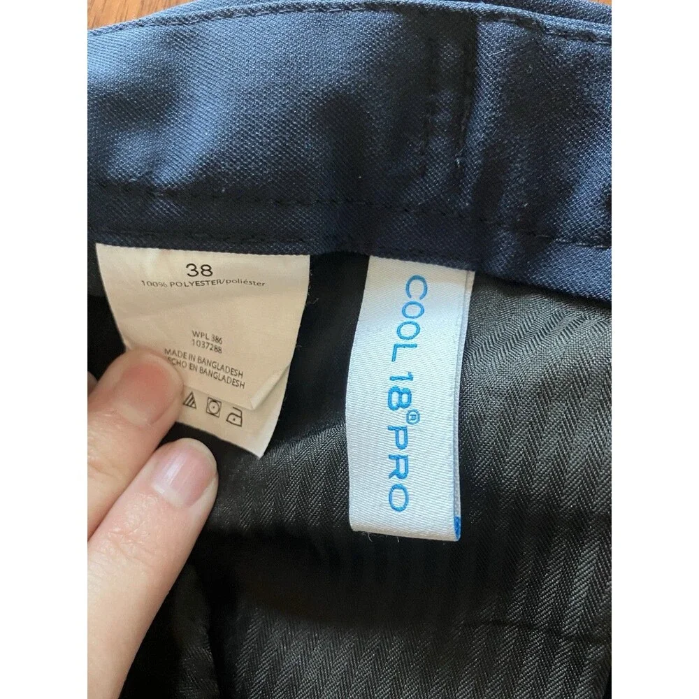 Haggar Cool 18 Pro Pleated 9.5